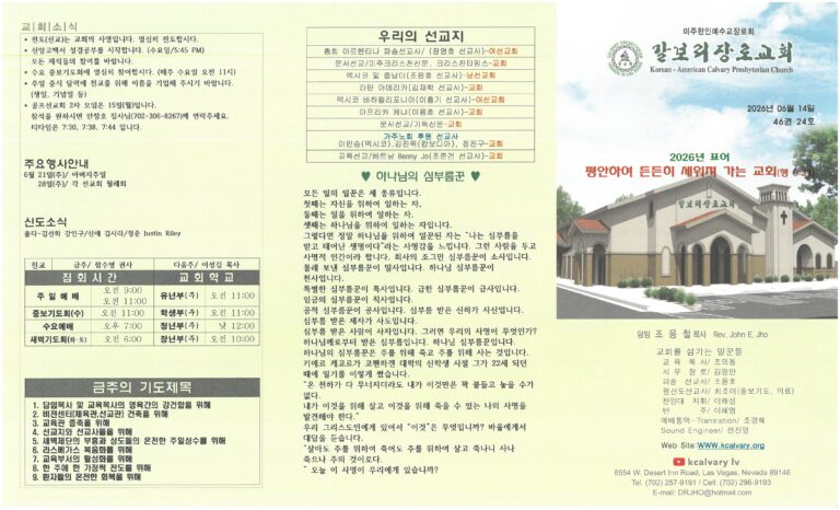 2026.6.14 주보