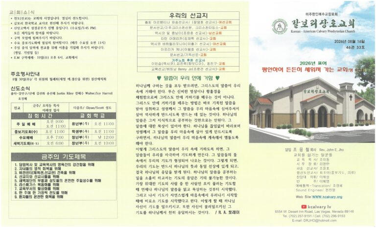 2026.8.16 주보